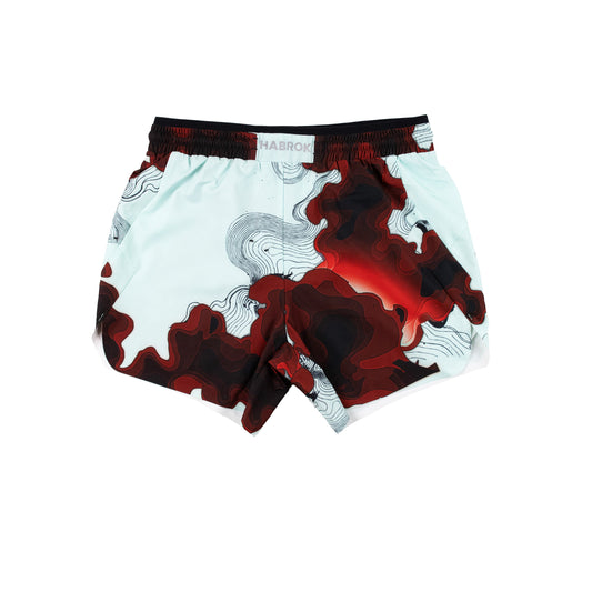 Core Tech Combat Shorts | Crimson Frost