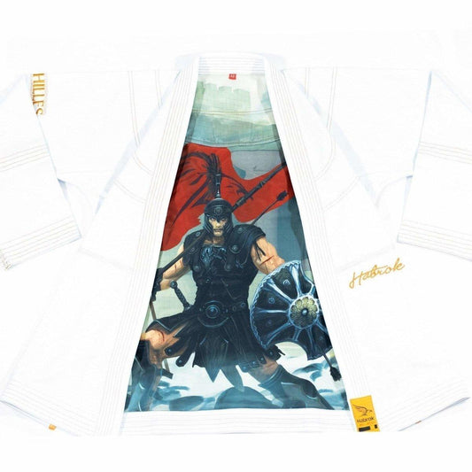 Achilles | BJJ GI | Pugnator Series | Youth | White WHITE Jiu Jitsu Gi