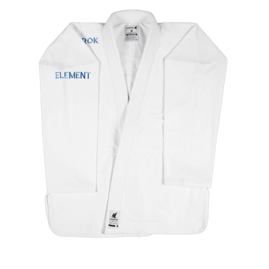 Element 2.0 | Premium Ultra Light Weight BJJ GI | WHITE W AIR FORCE BLUE Jiu Jitsu Gi