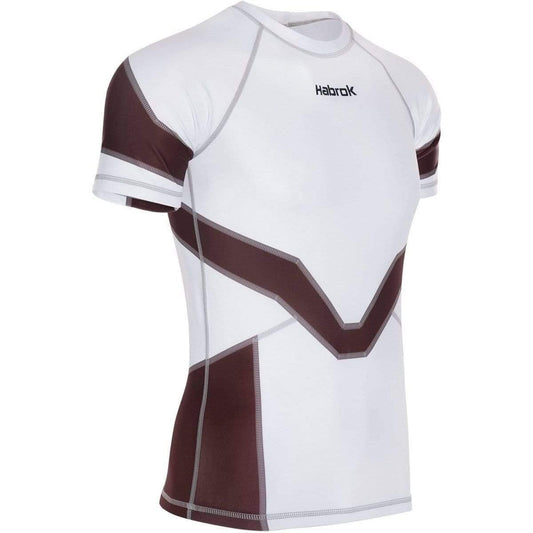 Transform 2.0 | Ranked Rash Guard Women | Half Sleeve BROWN Rash Guard