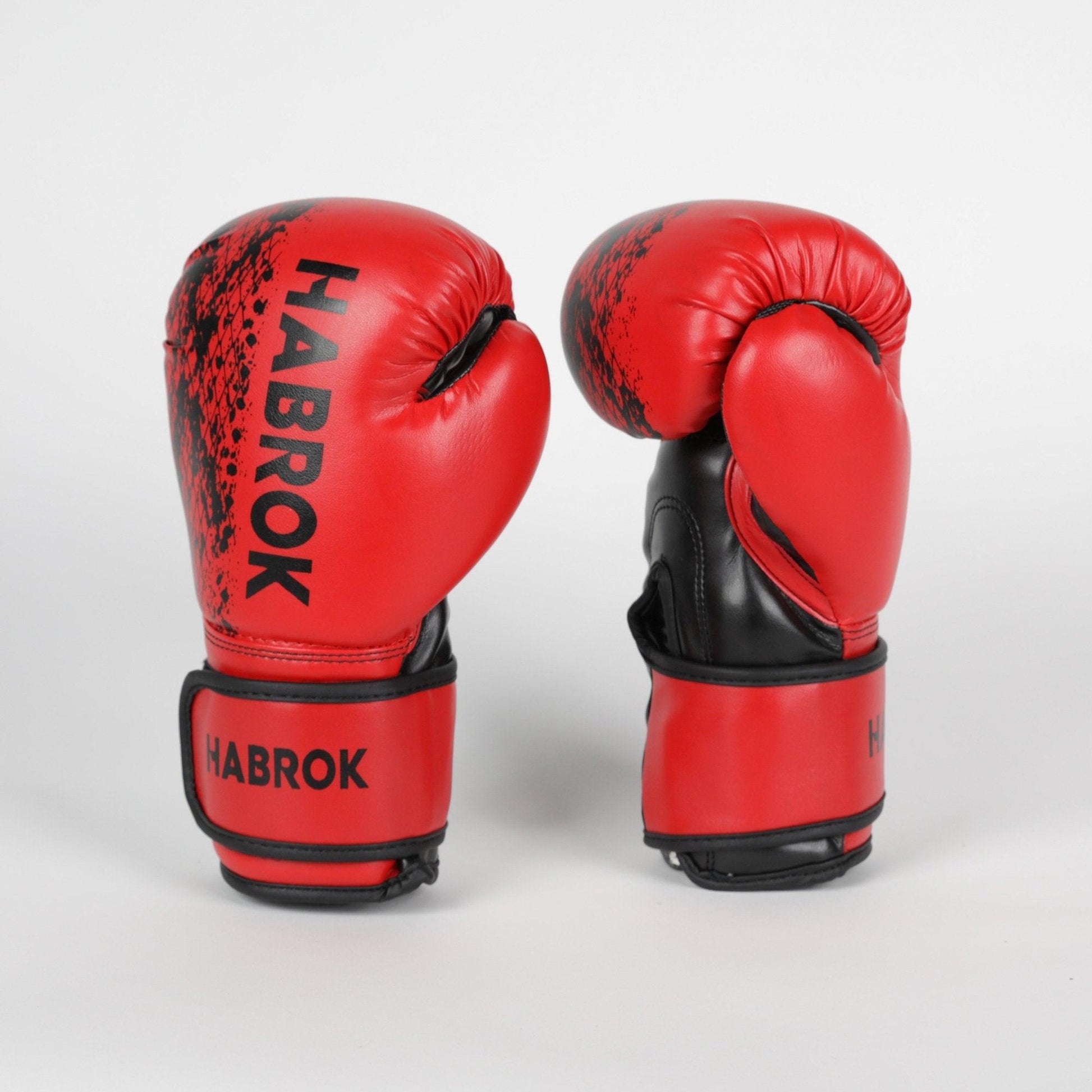 X1 | Kids Boxing Gloves | Habrok | Red Boxing Gloves