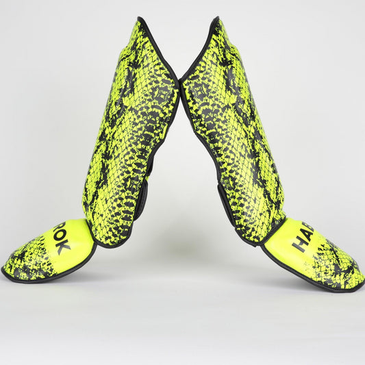 X1 | Shin Guard | Habrok | MMA | Boxing | Muay Thai | YELLOW YELLOW Shin Guard