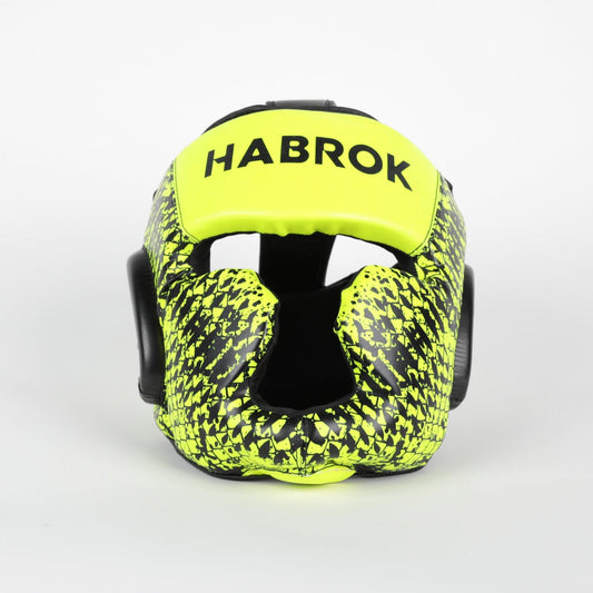 X1 | Youth | Head Guard | Yellow | Habrok | MMA | Boxing | Muay Thai head guard