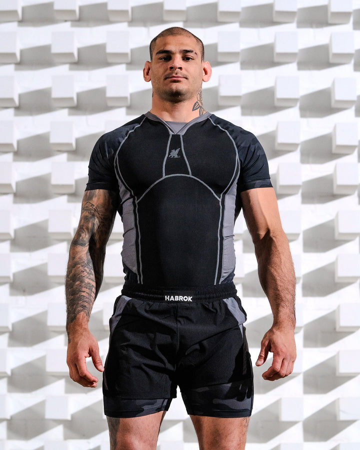 Core Tech 5" Liner Combat Shorts Black Shorts