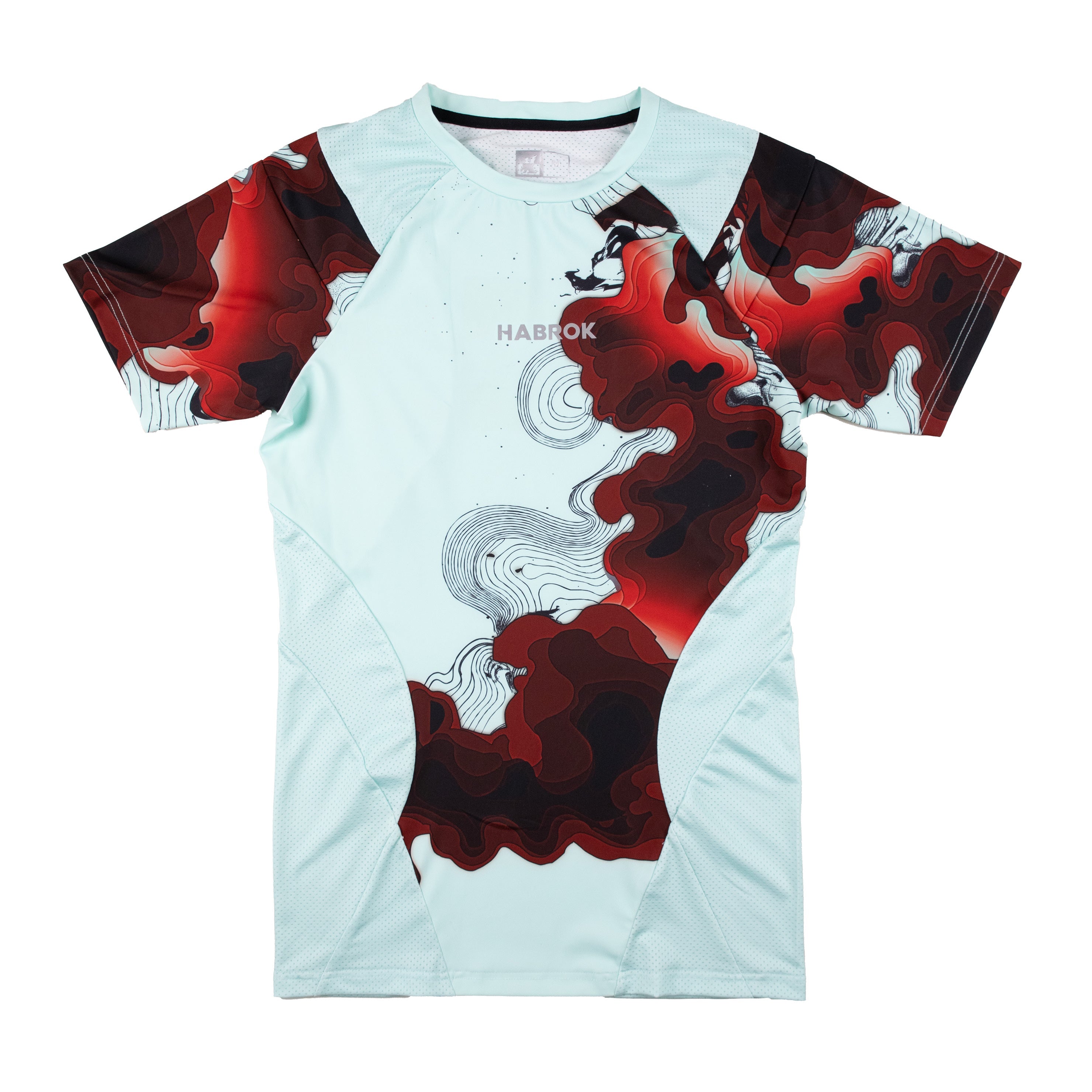 Core Tech Rash Guard | Crimson Frost