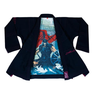 Achilles | BJJ GI | Pugnator Series | Youth | Black BLACK Jiu Jitsu Gi