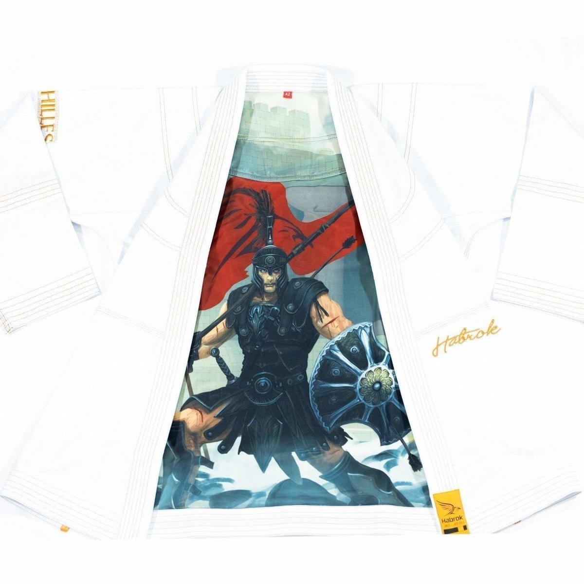 Achilles | BJJ GI | Pugnator Series | Youth | White WHITE Jiu Jitsu Gi