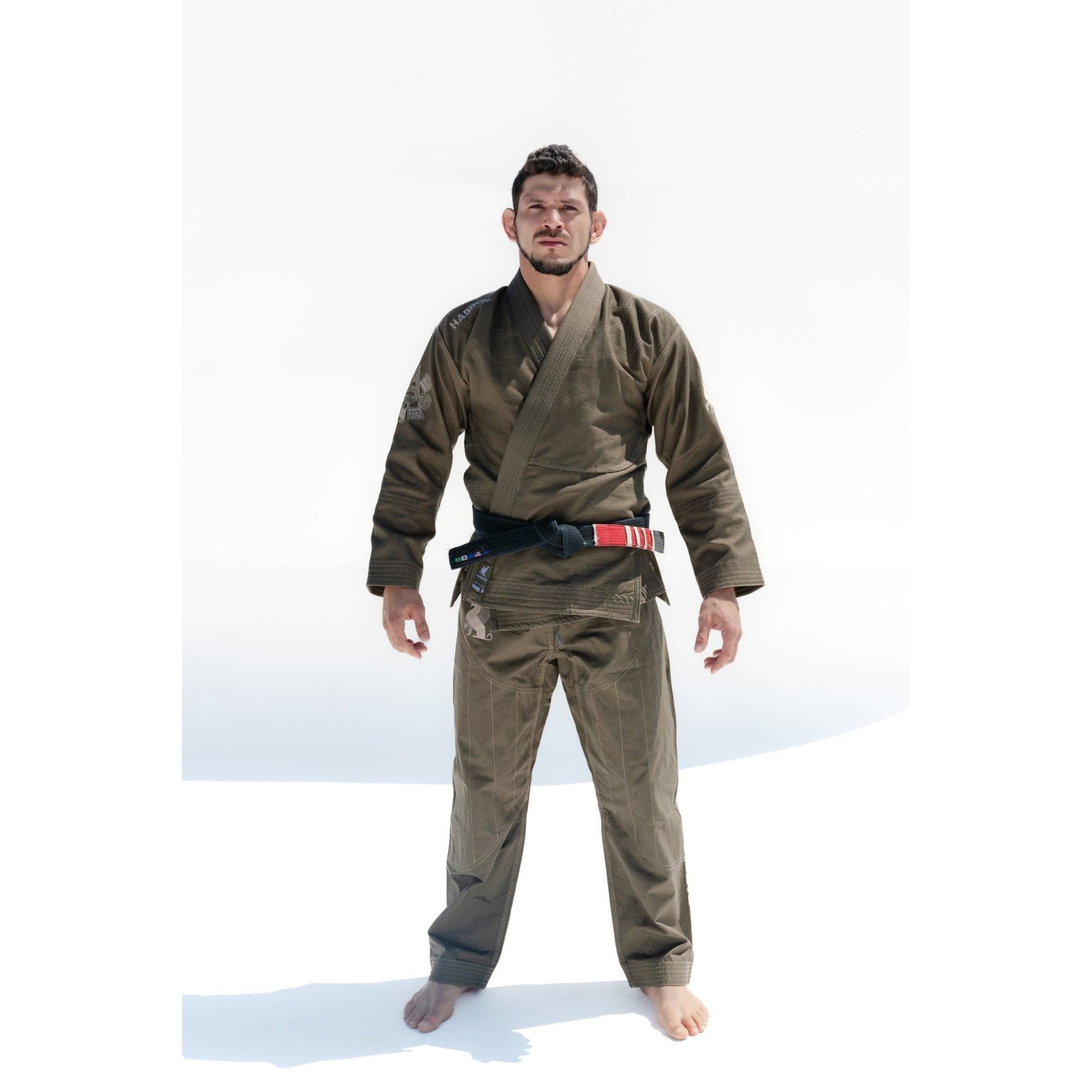 Aztec Eagle Warrior| Limited Edition | Military Olive Jiu Jitsu Gi
