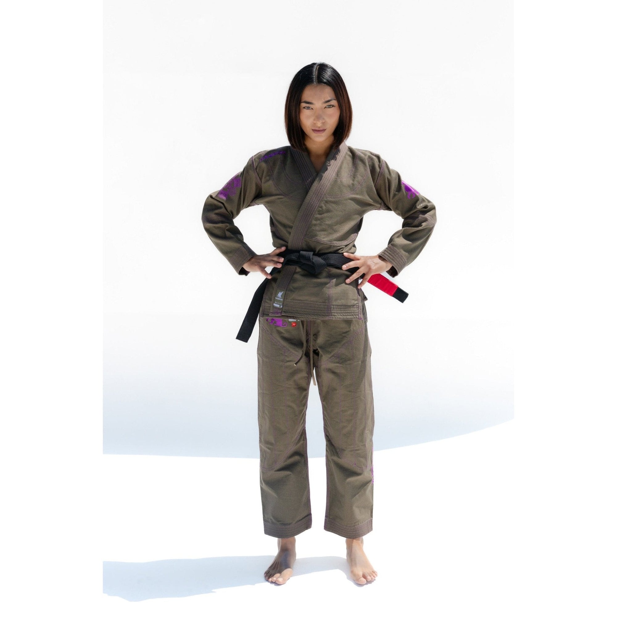 Aztec Jaguar | Limited Edition | MILITARY OLIVE Jiu Jitsu Gi