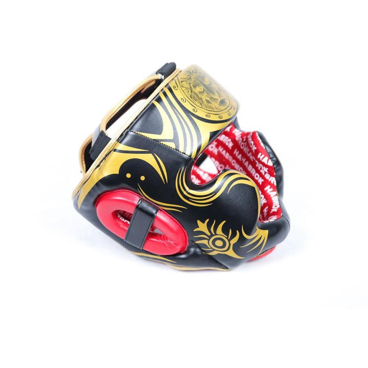 Centurion X | Head Guard | Habrok | MMA | Boxing | Muay Thai Black head guard