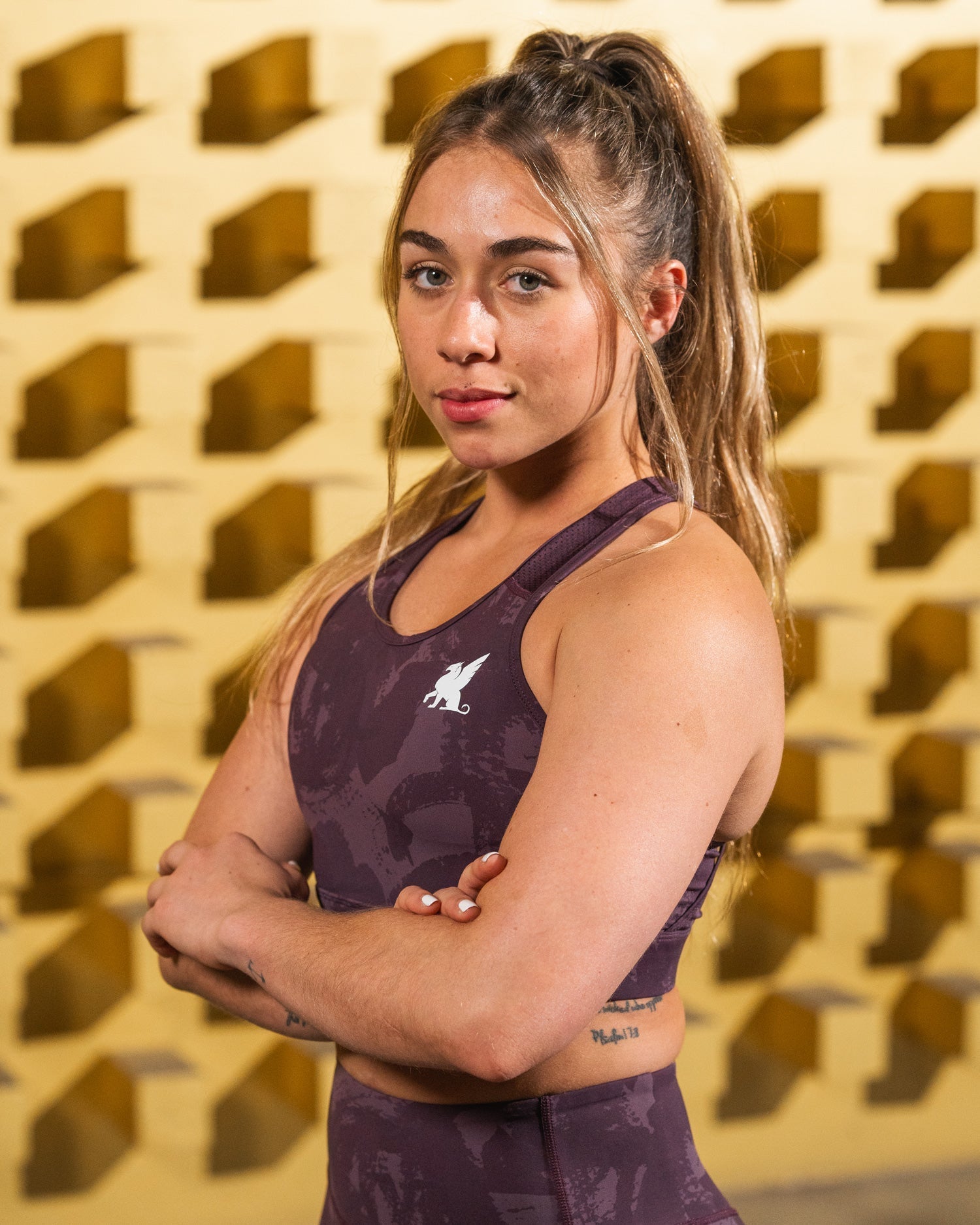 Core Tech Crop Top Sports Bra Sports Bra