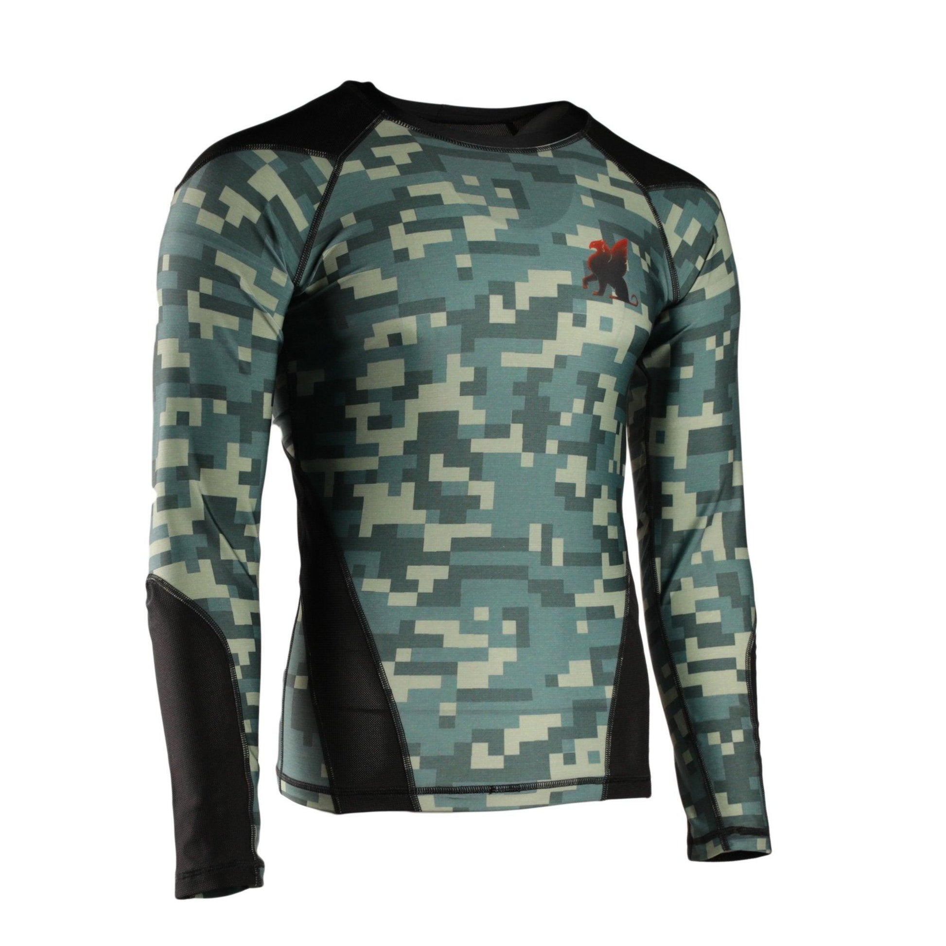 DEFCON 2 | Rash Guard | Men MILITARY GREEN Rash Guard
