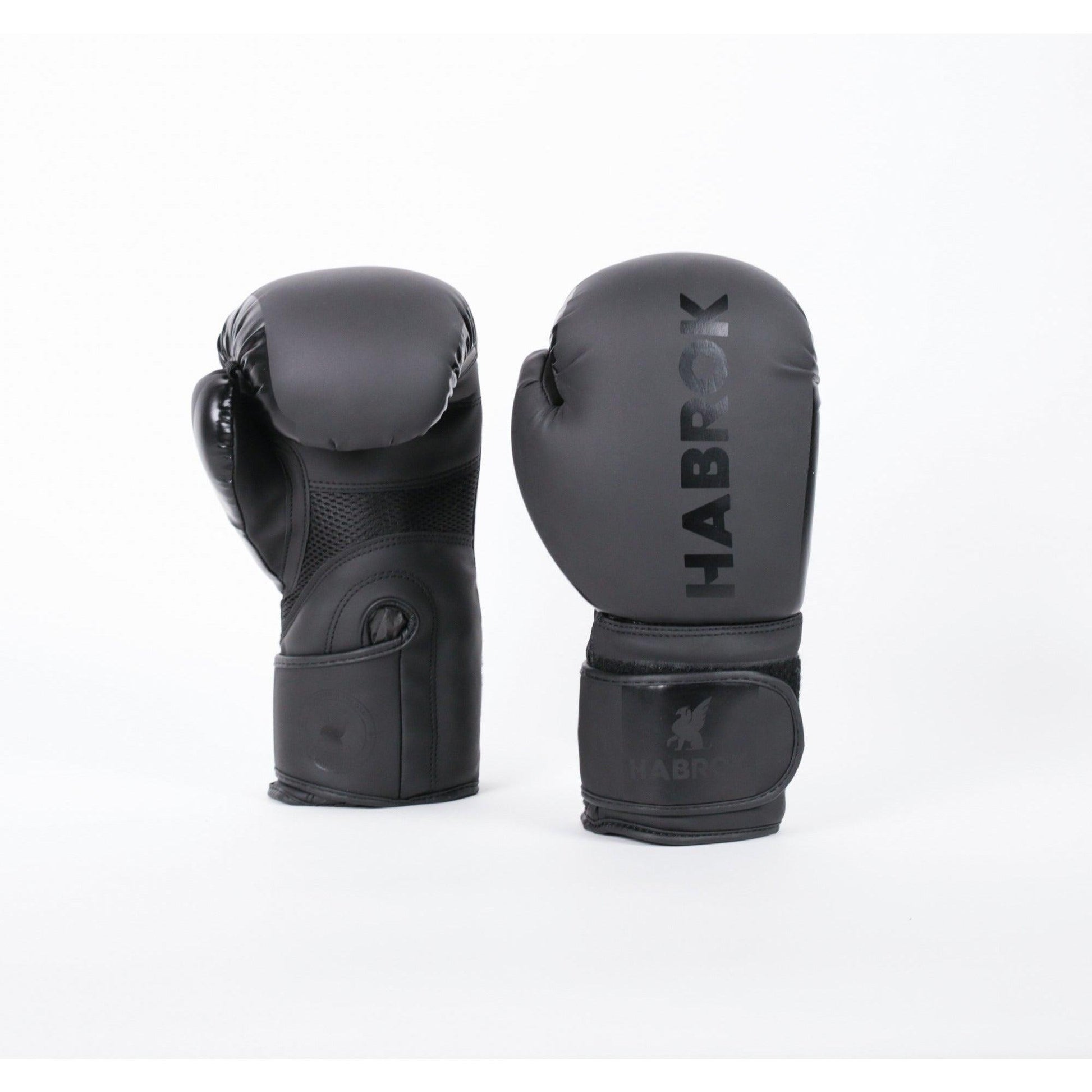 GEN 1.0 | Boxing Gloves | Habrok | Matte Black Boxing Gloves
