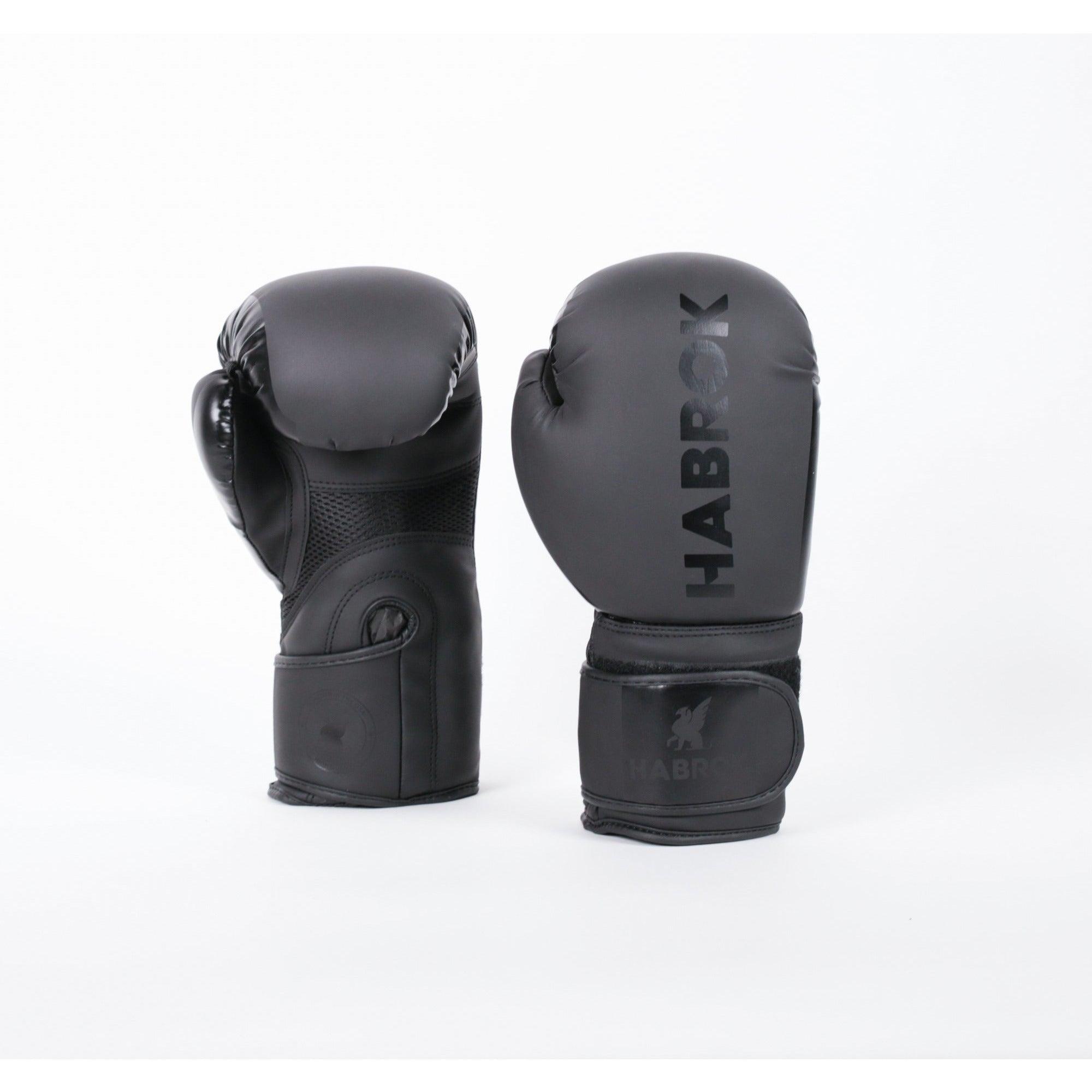 GEN 1.0 | Boxing Gloves | Habrok | Matte Black Boxing Gloves