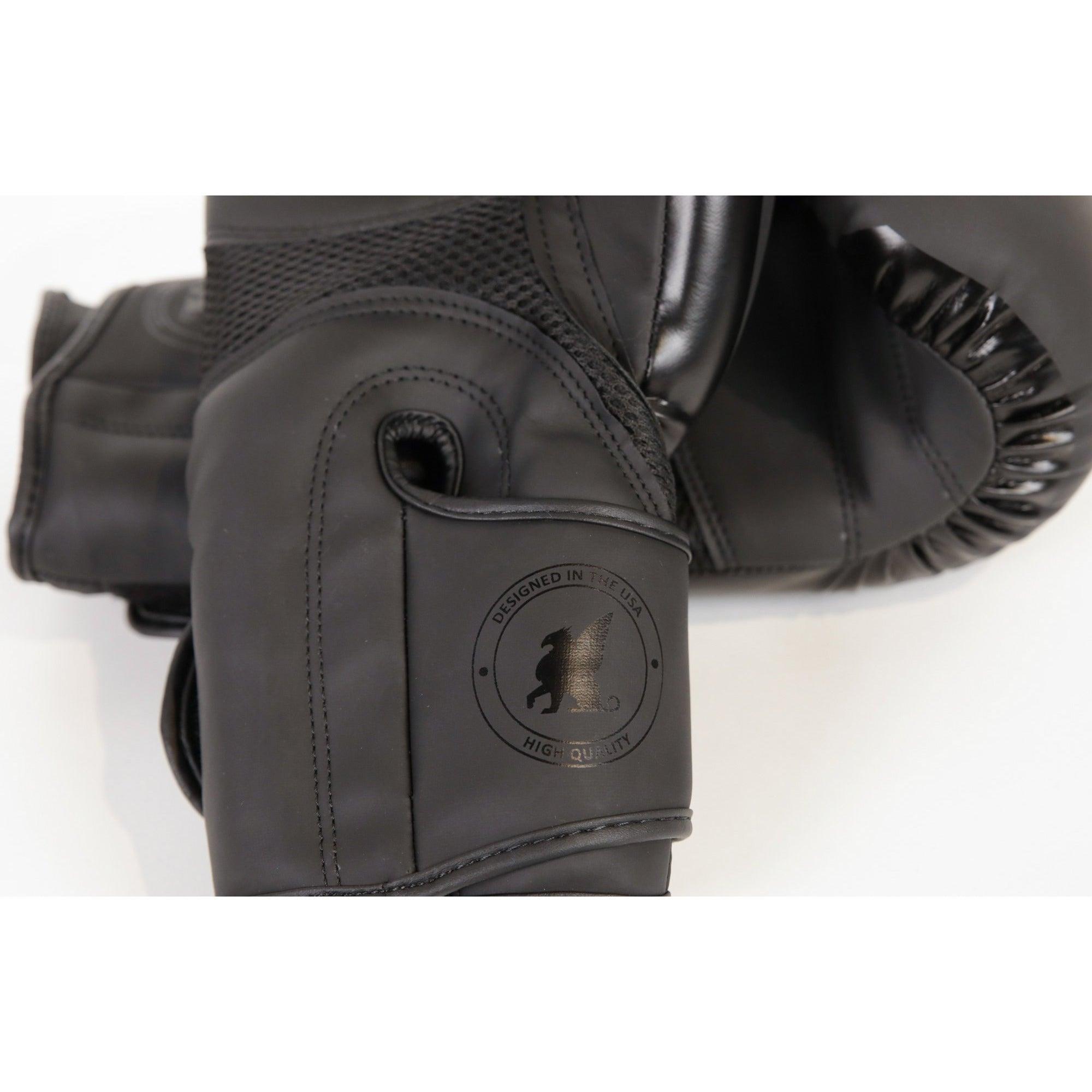 GEN 1.0 | Boxing Gloves | Habrok | Matte Black Boxing Gloves