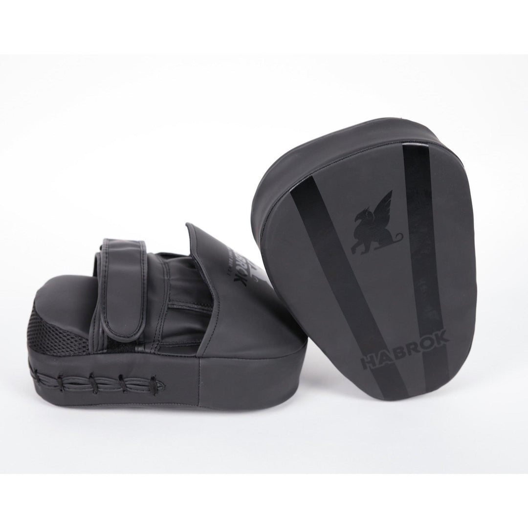 GEN 1.0 | Focus Punching Mitts | Pair | Matte Black | Habrok | MMA Focus Mitts