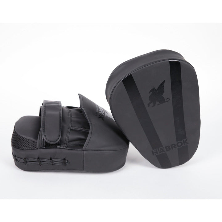GEN 1.0 | Focus Punching Mitts | Pair | Matte Black | Habrok | MMA Focus Mitts