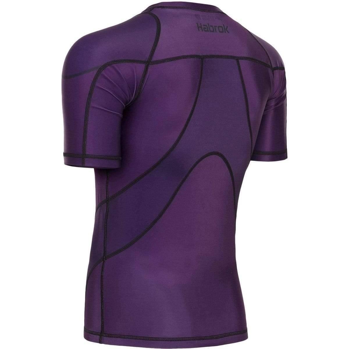 Pugnator 2.0 | Rash Guard | Half Sleeve | Men | Purple Rash Guard
