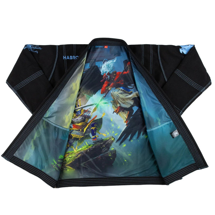 Samurai vs Tengu | | Limited Edition | BLACK Jiu Jitsu Gi