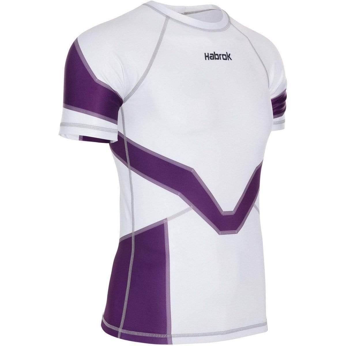 Transform 2.0 | Ranked Rash Guard Women | Half Sleeve PURPLE Rash Guard