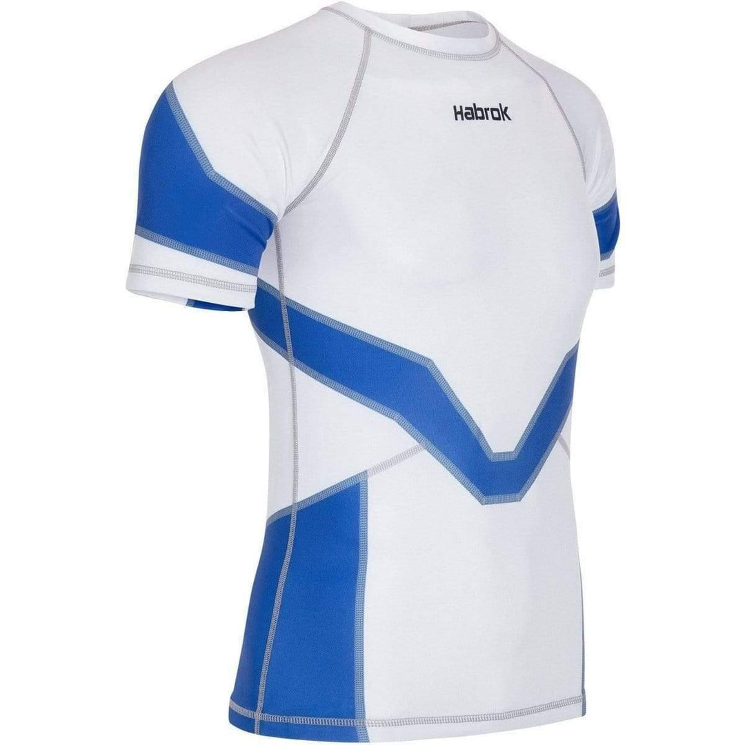 Transform 2.0 | Rash Guard Men | Half Sleeve | Men BLUE Rash Guard