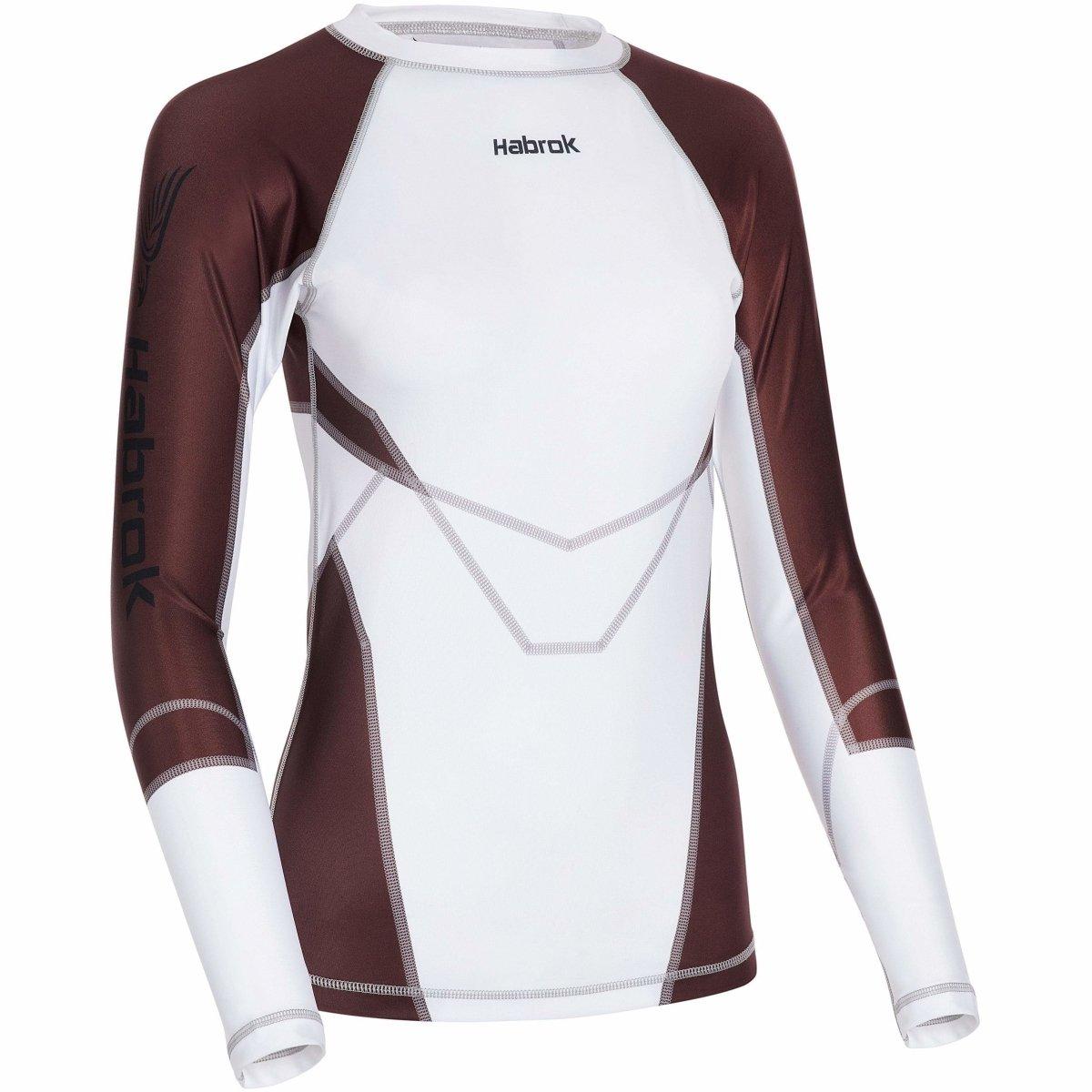 Transform 2.5 |Rash Guard Women | Full Sleeve BROWN Rash Guard