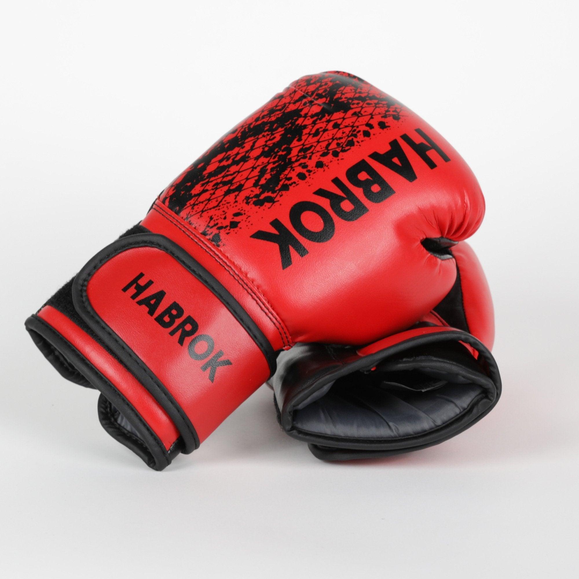 X1 | Kids Boxing Gloves | Habrok | Red Boxing Gloves