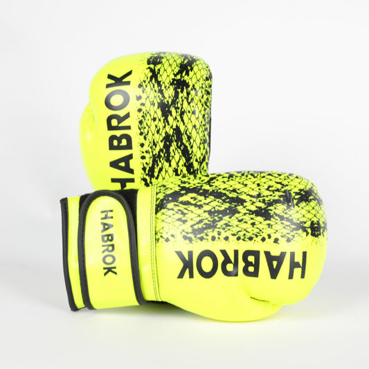 X1 | Kids Boxing Gloves | Habrok | Yellow YELLOW Boxing Gloves