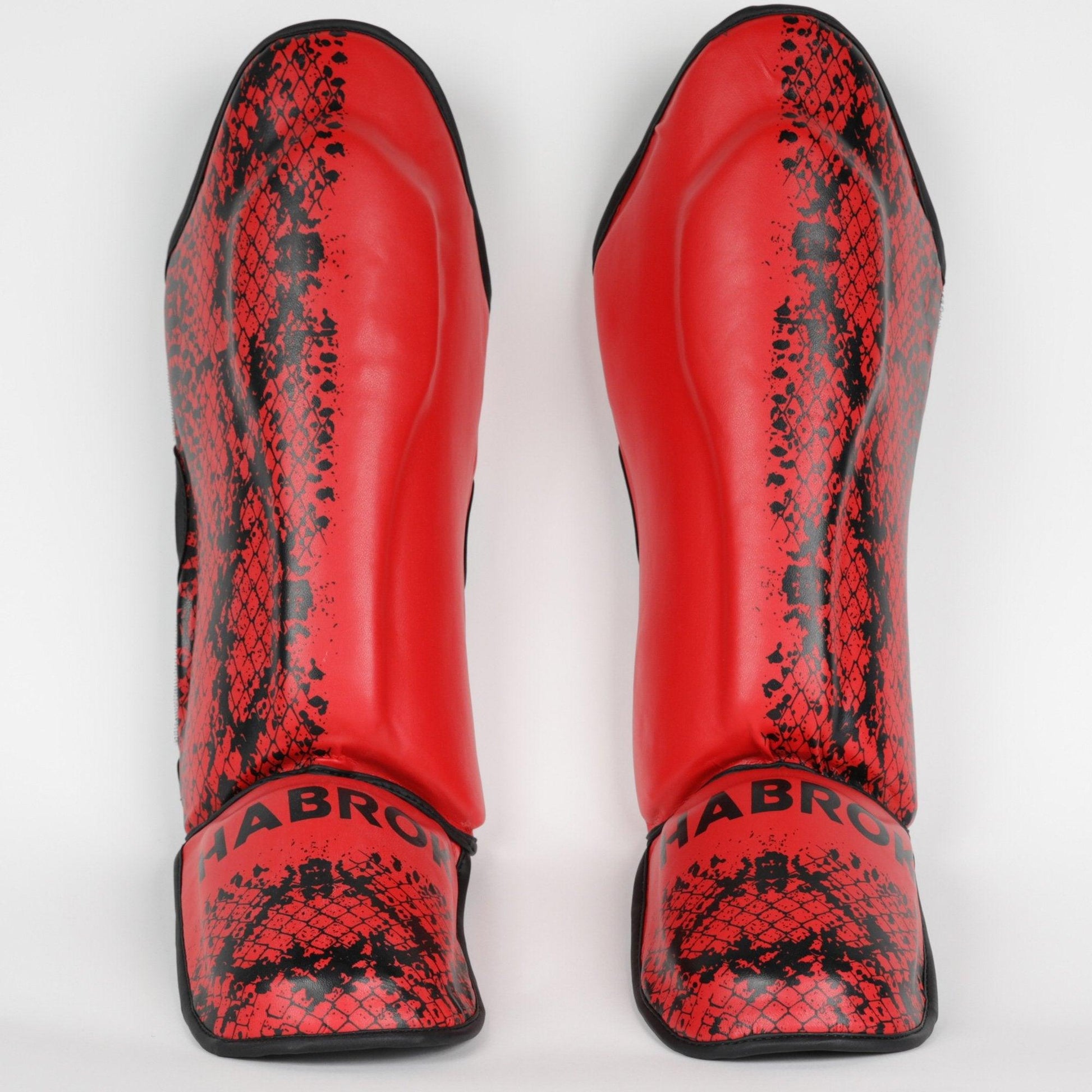 X1 | Shin Guard | Habrok | MMA | Boxing | Muay Thai | RED Shin Guard