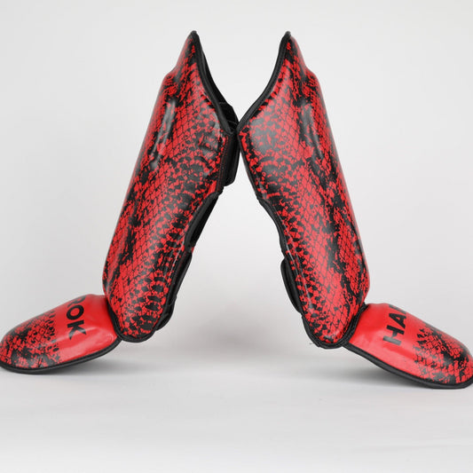 X1 | Shin Guard | Habrok | MMA | Boxing | Muay Thai | RED RED Shin Guard