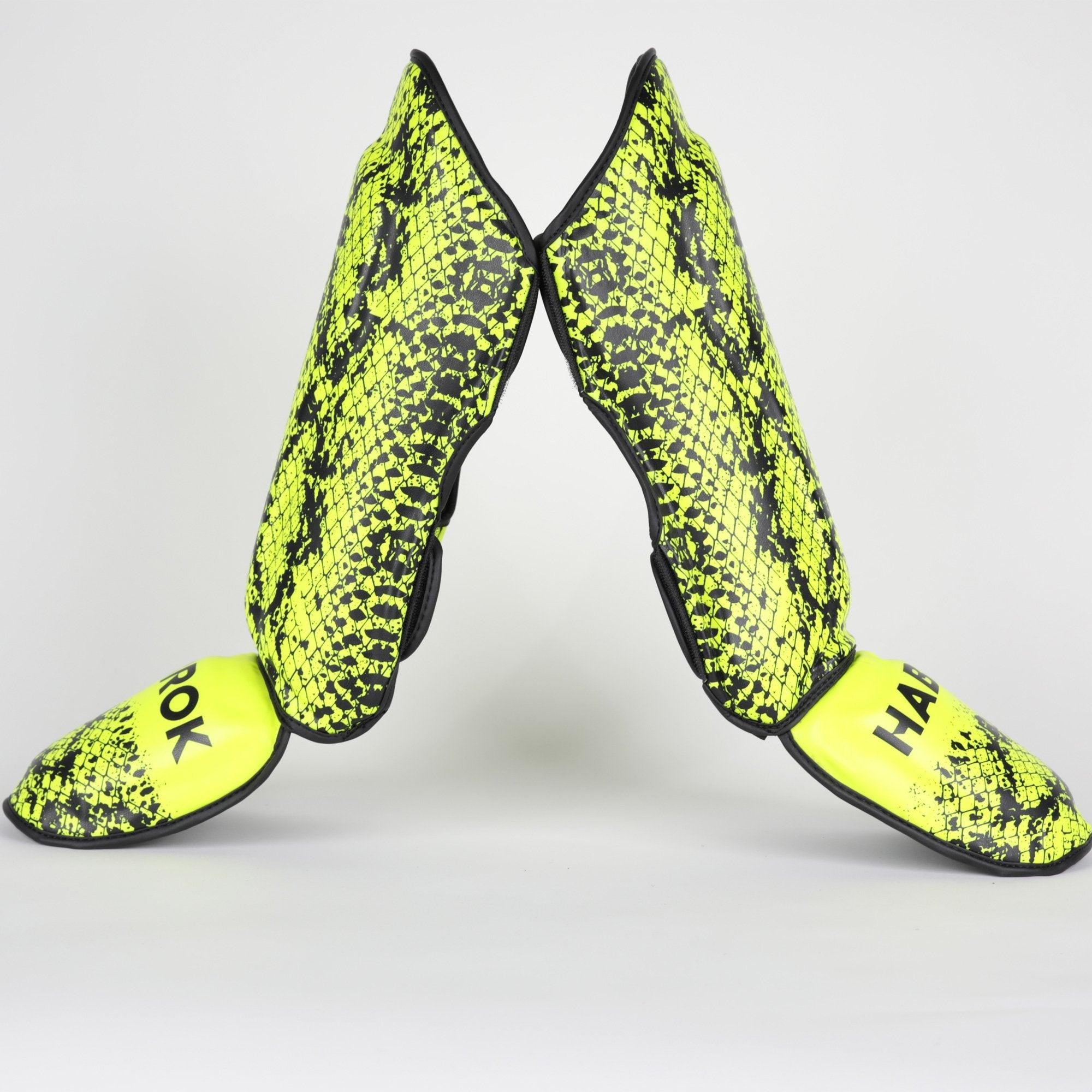 X1 | Shin Guard | Habrok | MMA | Boxing | Muay Thai | YELLOW YELLOW Shin Guard