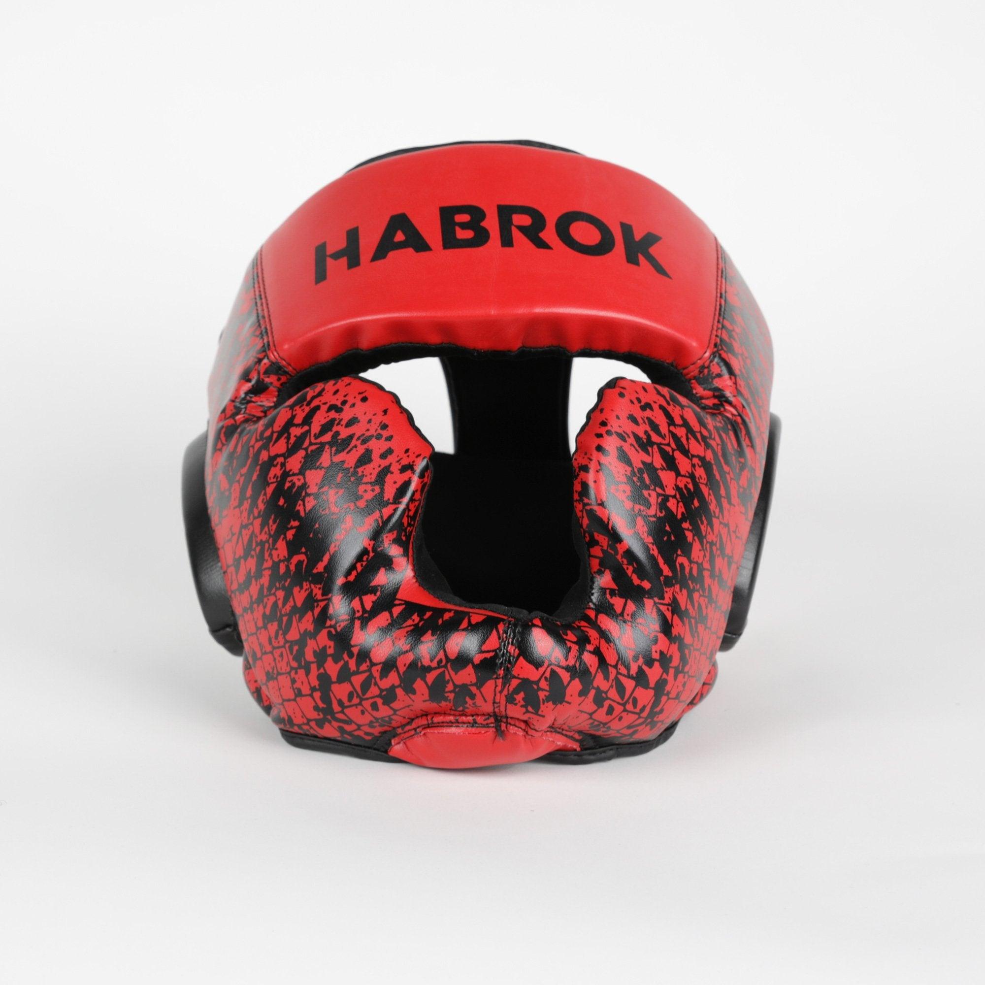 X1 | Youth | Head Guard | Red | Habrok | MMA | Boxing | Muay Thai head guard