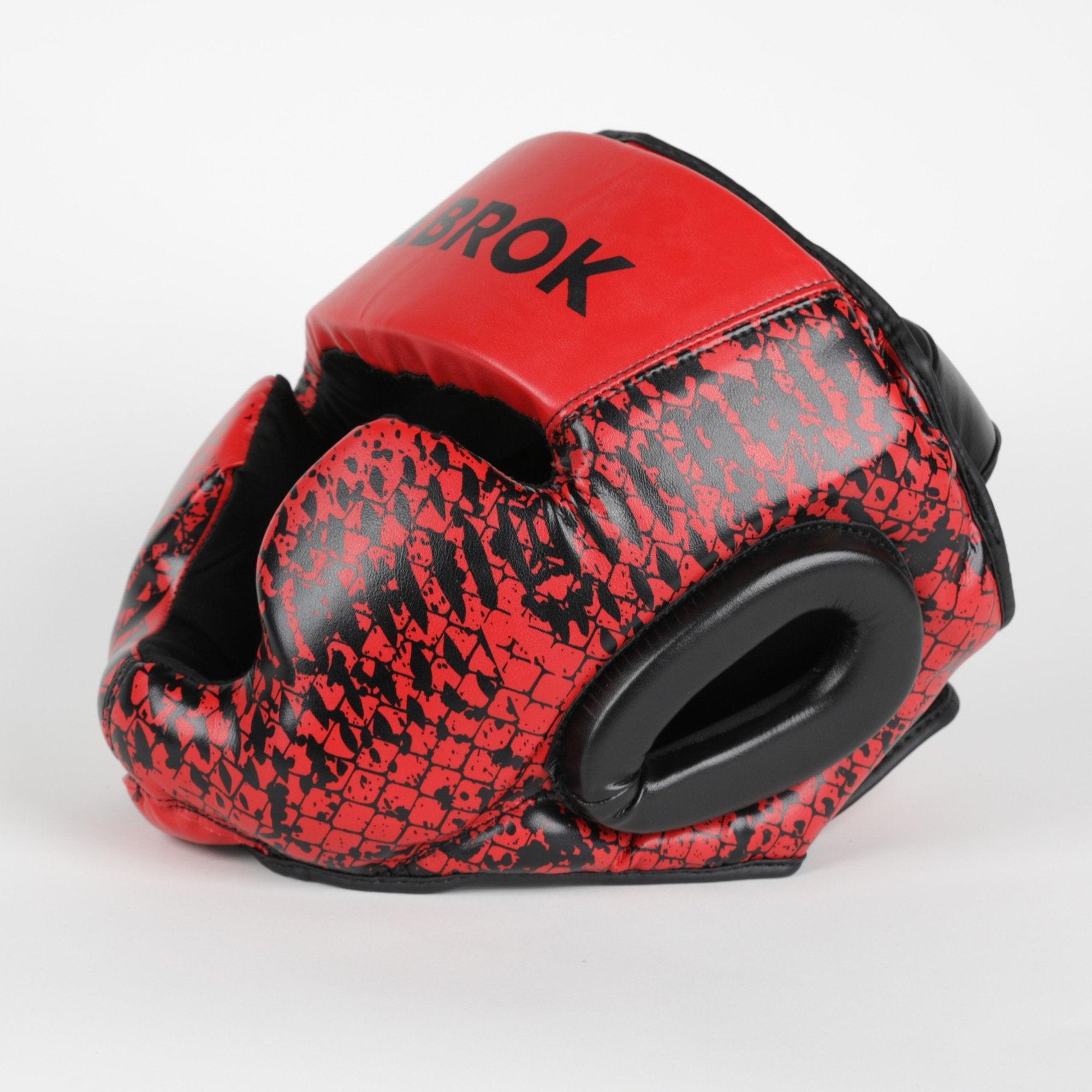X1 | Youth | Head Guard | Red | Habrok | MMA | Boxing | Muay Thai head guard