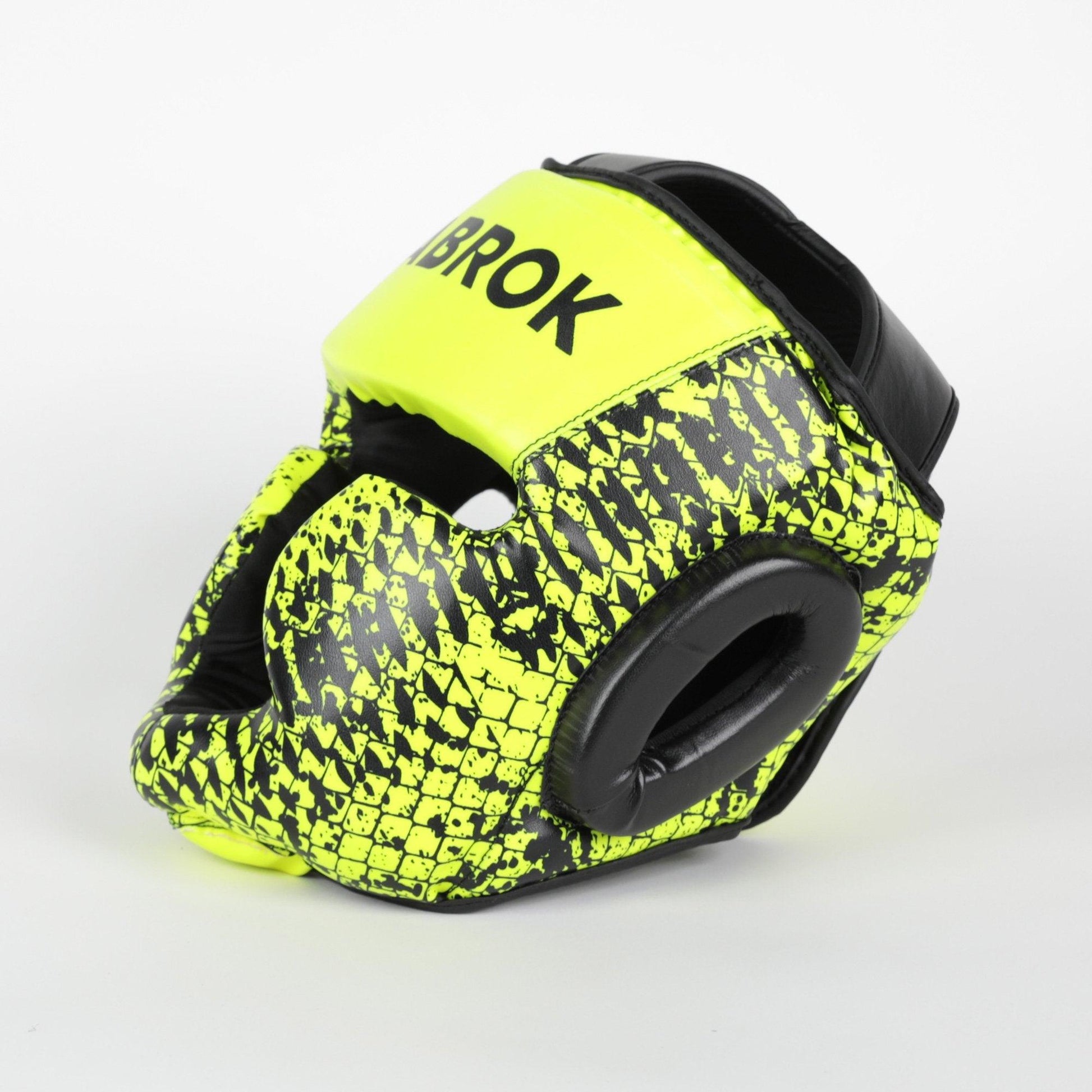 X1 | Youth | Head Guard | Yellow | Habrok | MMA | Boxing | Muay Thai head guard