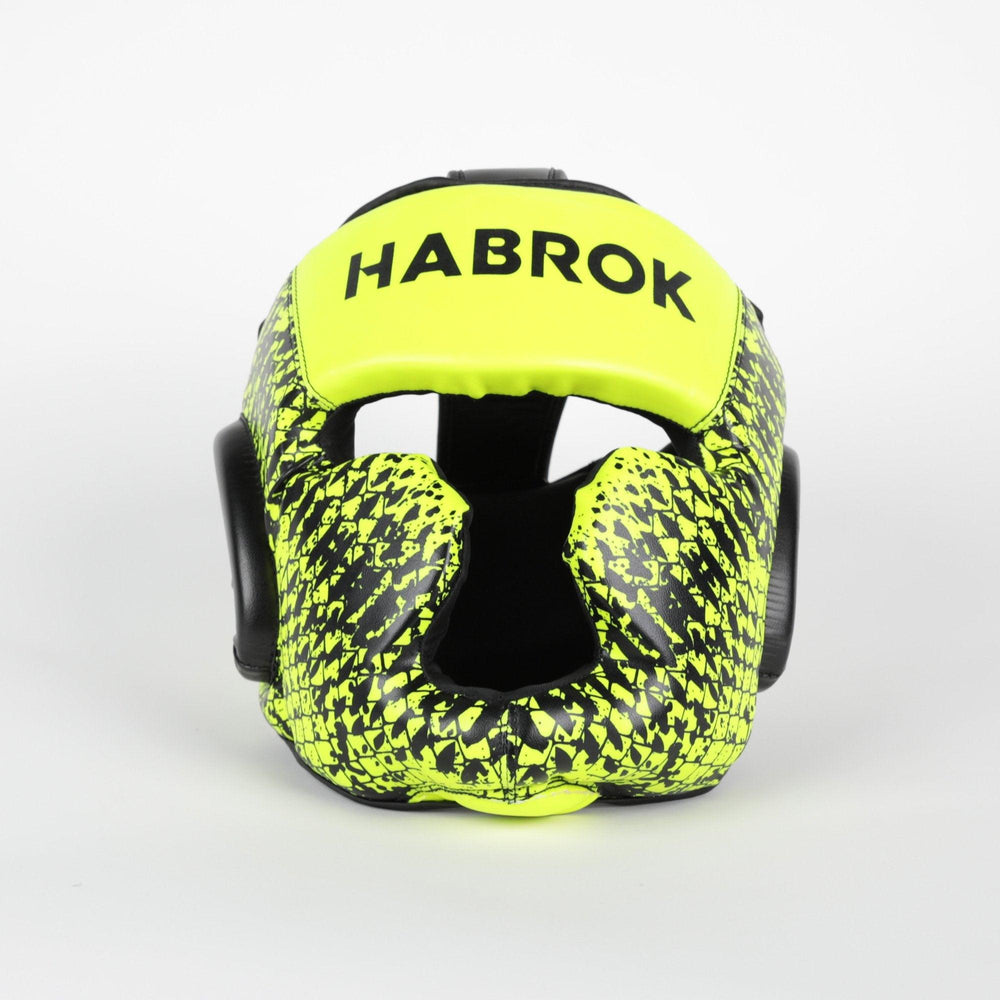 X1 | Youth | Head Guard | Yellow | Habrok | MMA | Boxing | Muay Thai head guard